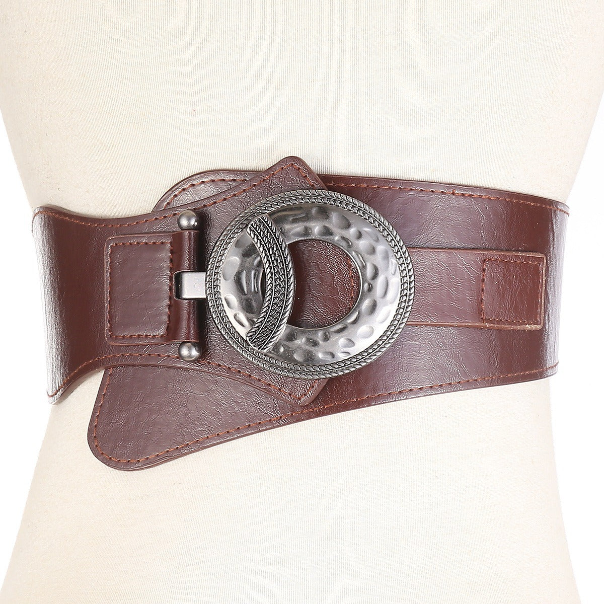 Women Wide Waist Elastic Stretch Belt Women's Girdlestrap Belts